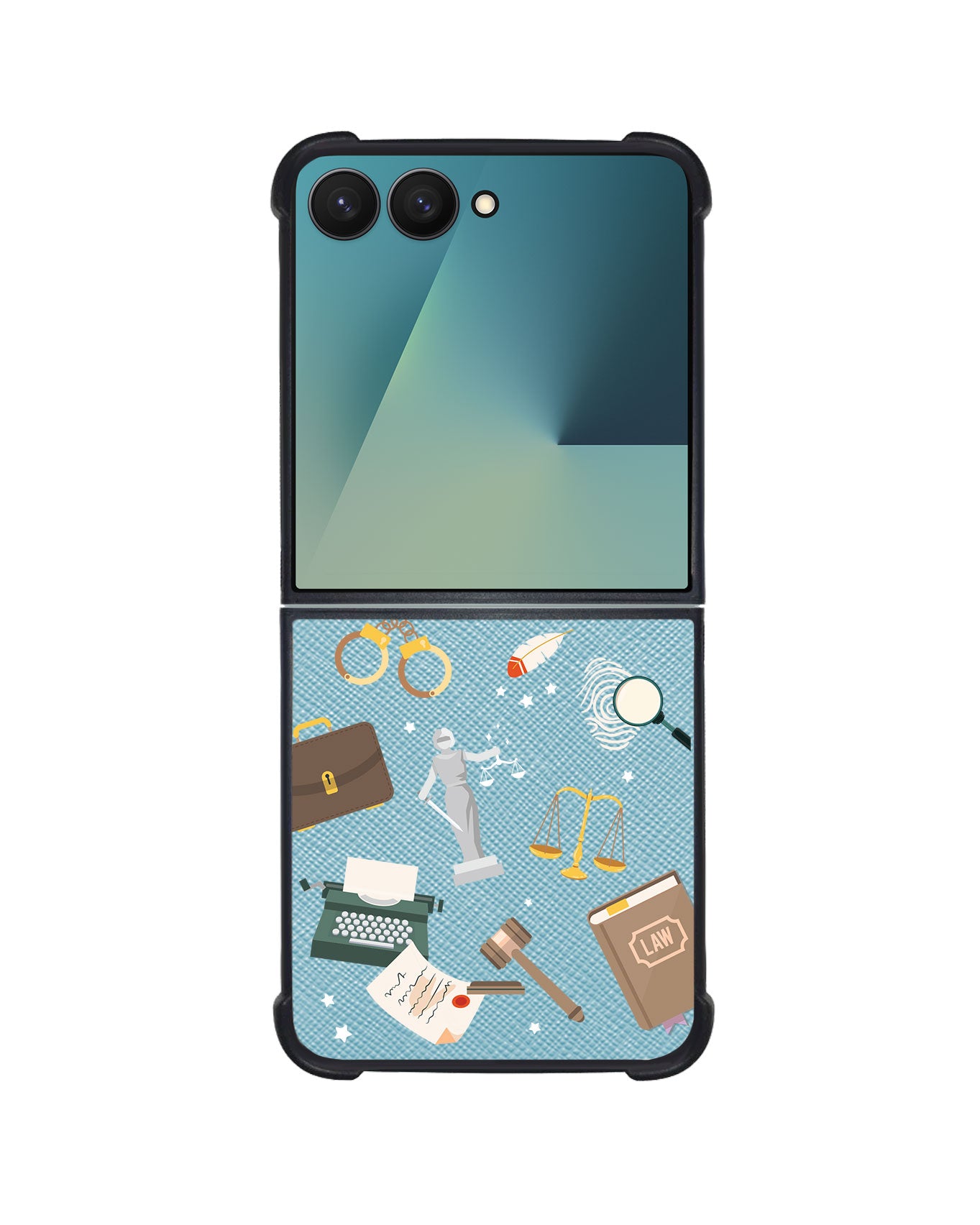 Android Flip / Fold Leather Grip - Lawyer
