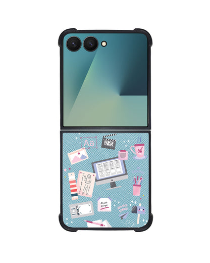 Android Flip / Fold Leather Grip - Designer