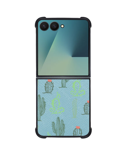Android Flip / Fold Leather Grip - Cactus