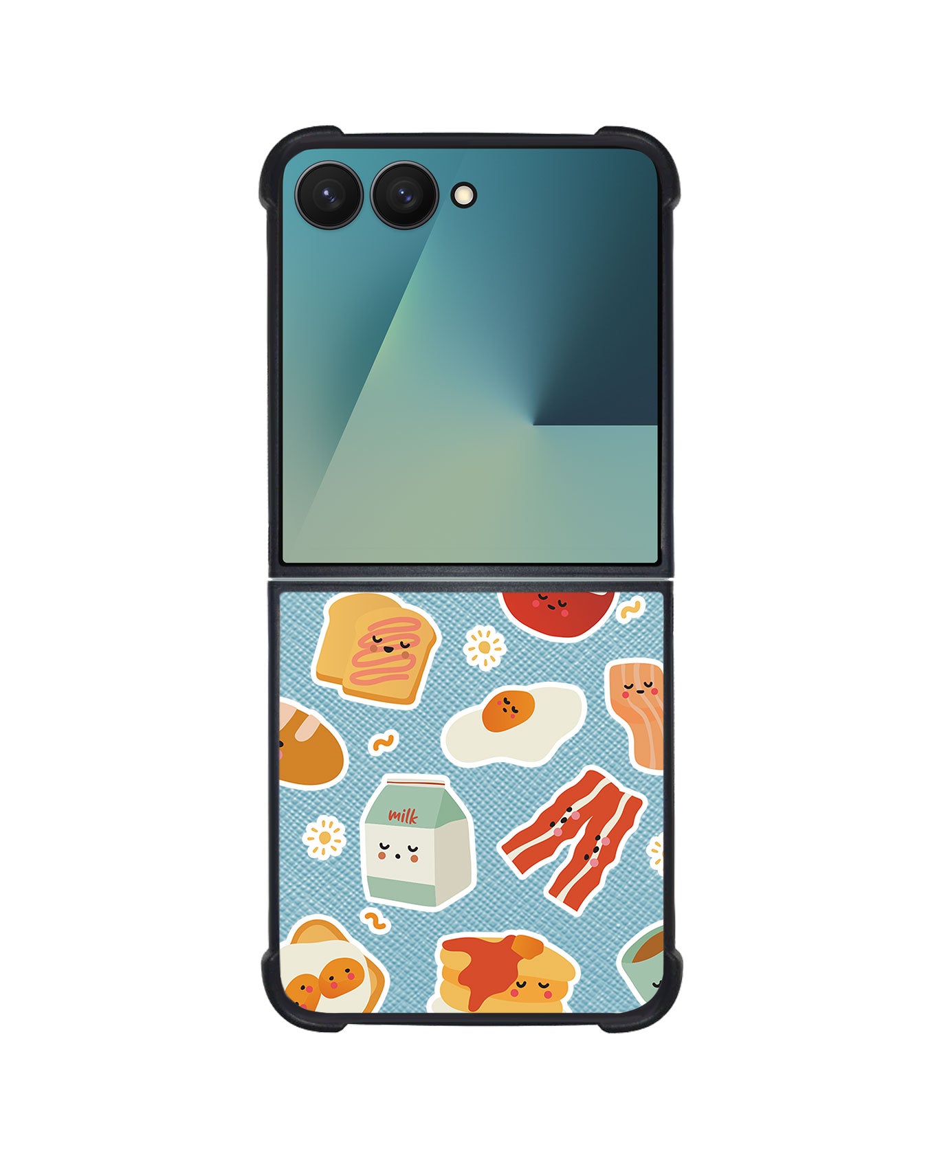 Android Flip / Fold Leather Grip - English Breakfast