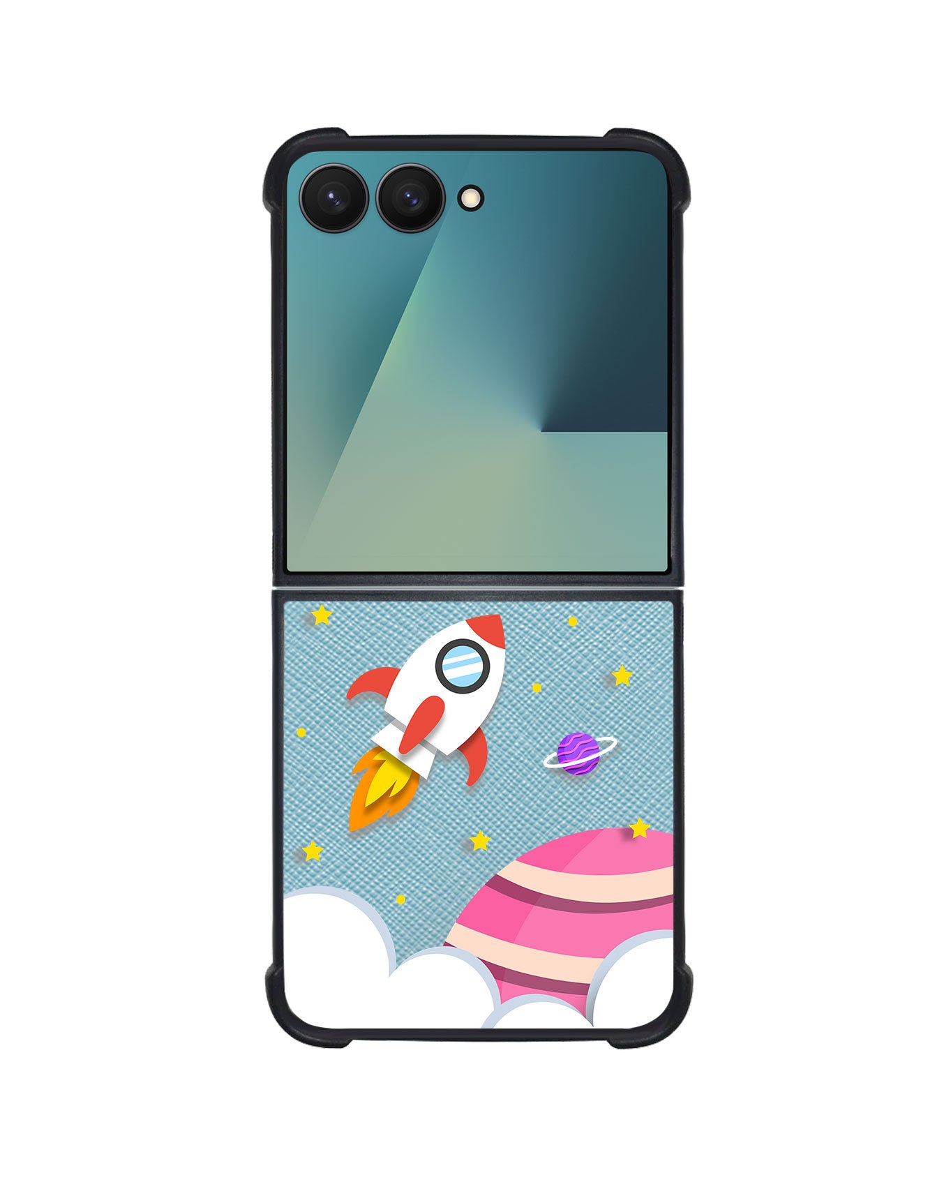 Android Flip / Fold Leather Grip - Neverland