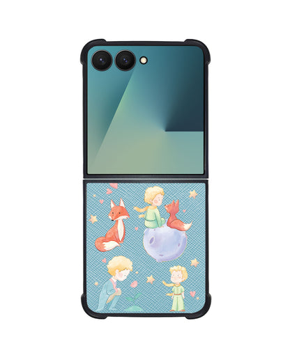 Android Flip / Fold Leather Grip - Little Prince & Fox