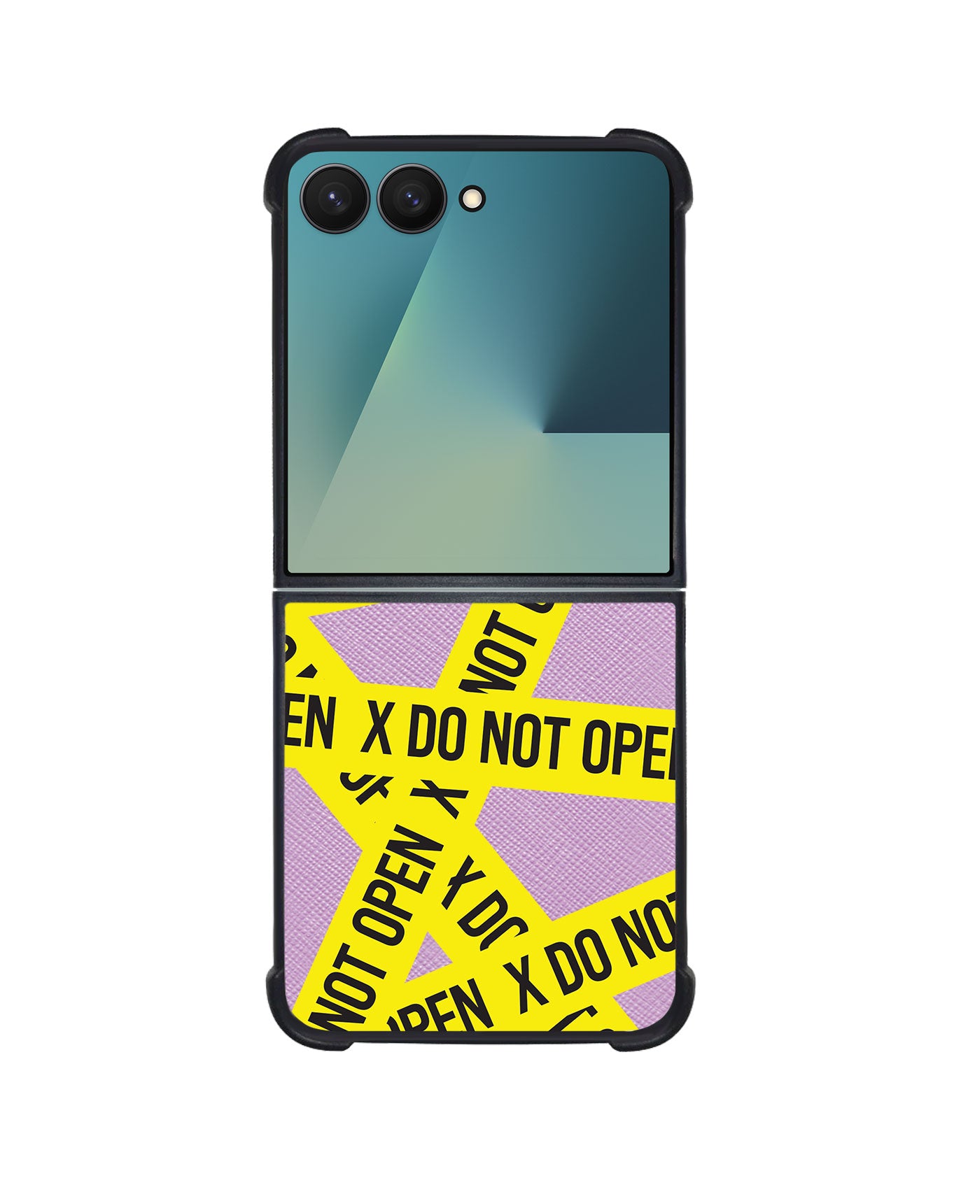 Android Flip / Fold Leather Grip - Do Not Open 2.0