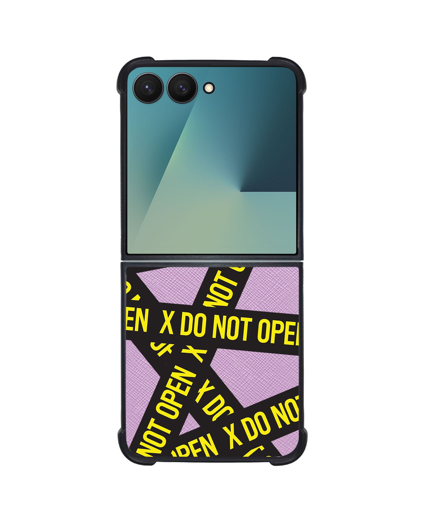 Android Flip / Fold Leather Grip - Do Not Open 1.0