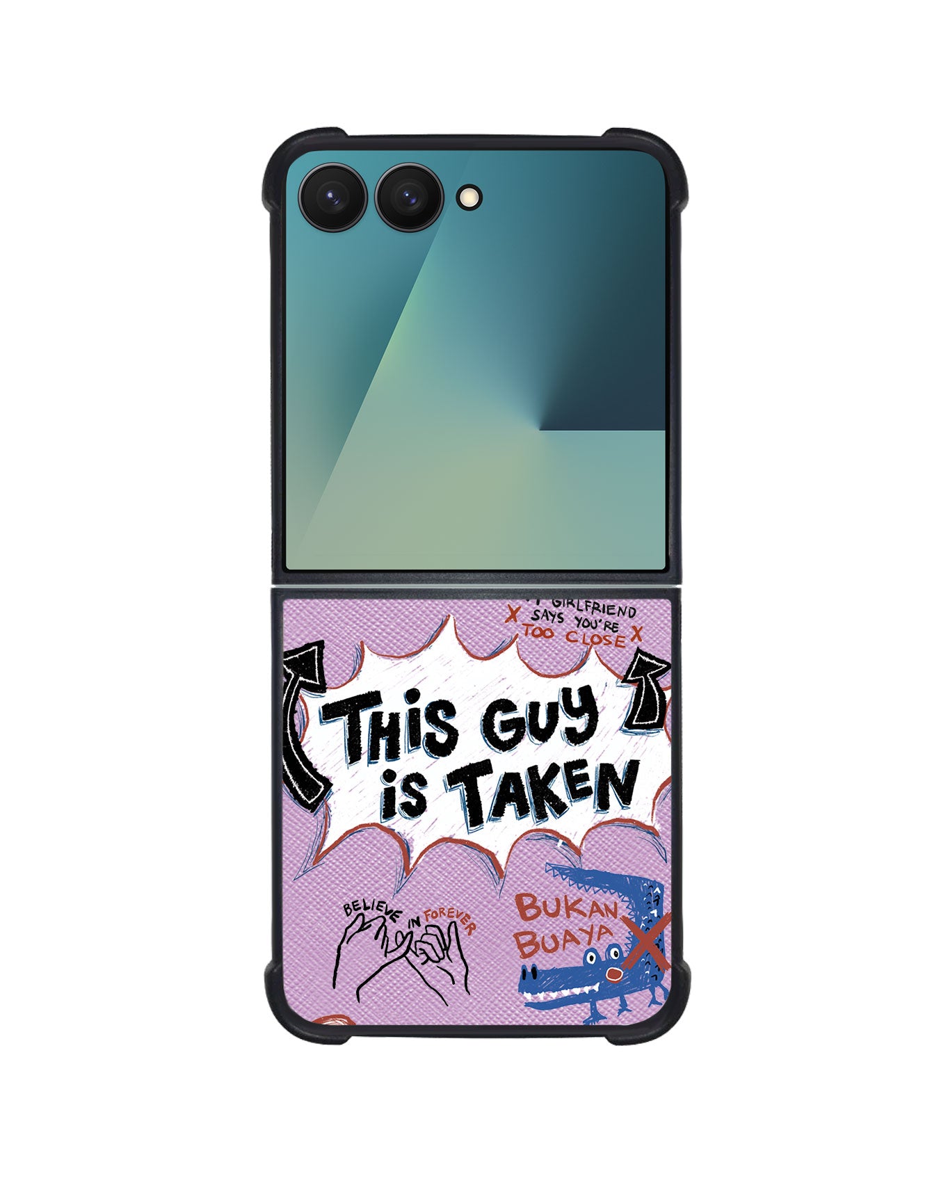 Android Flip / Fold Leather Grip - Pelakor Proof (For Him)