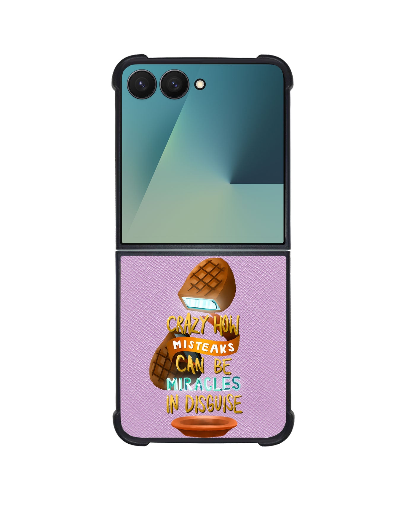 Android Flip / Fold Leather Grip - Misteak