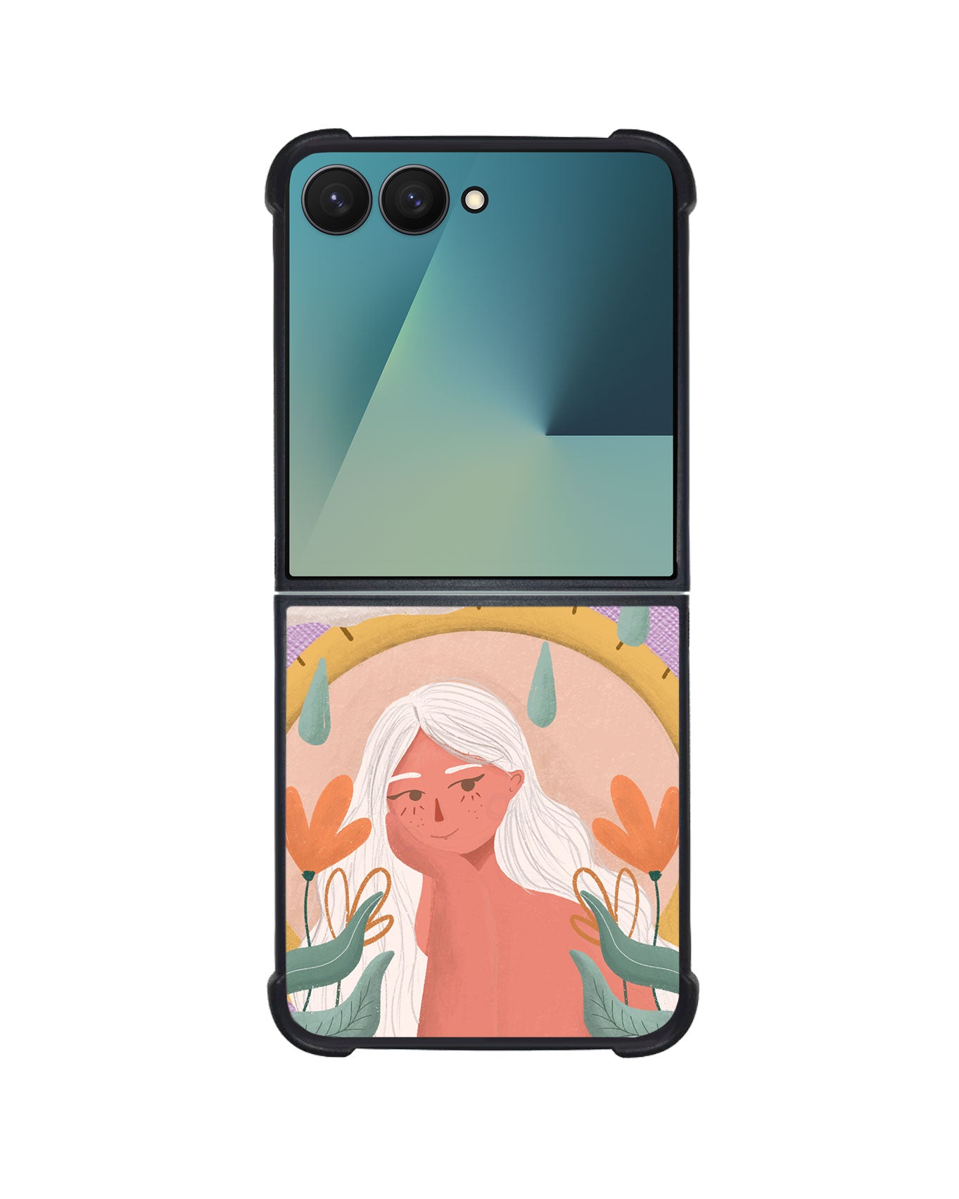 Android Flip / Fold Leather Grip - Adara