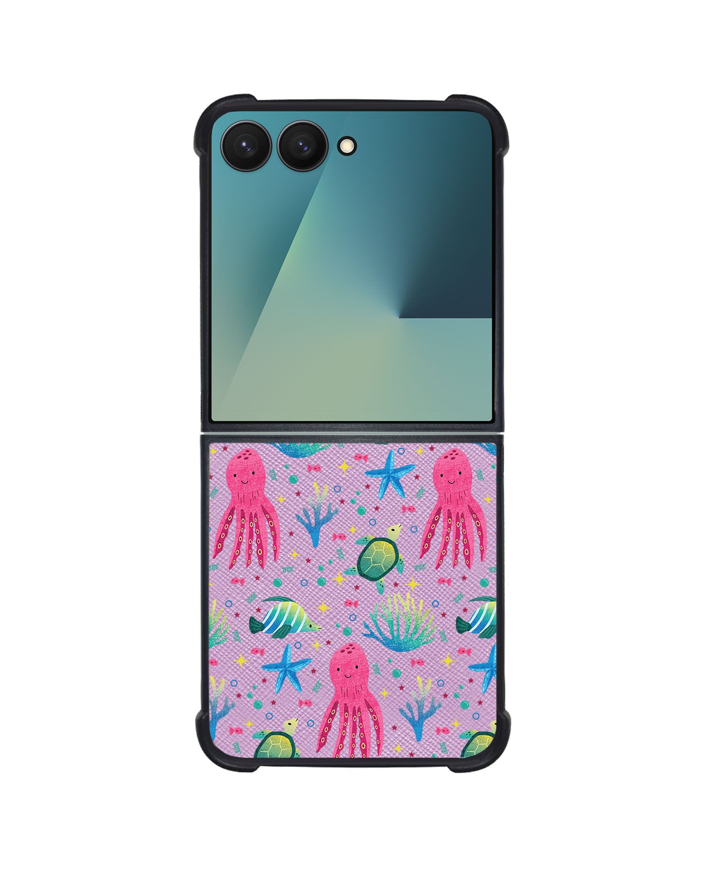 Android Flip / Fold Leather Grip - Underwater Dreams 2.0