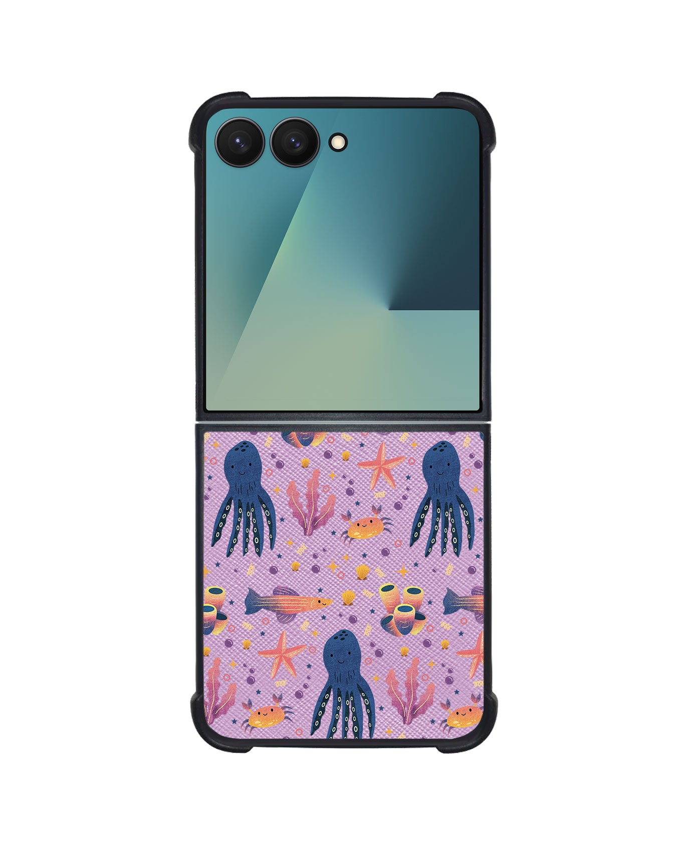 Android Flip / Fold Leather Grip - Underwater Dreams 1.0
