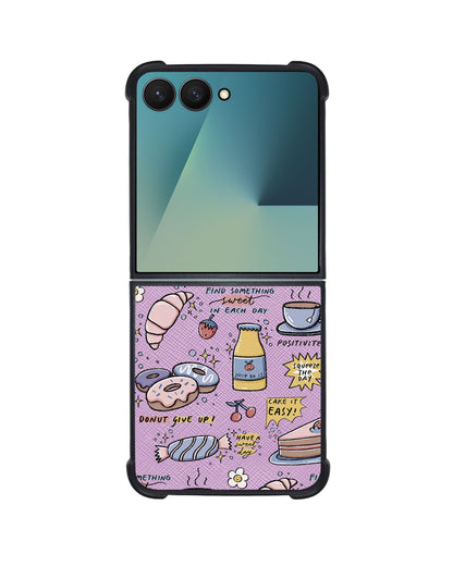 Android Flip / Fold Leather Grip - Sweets