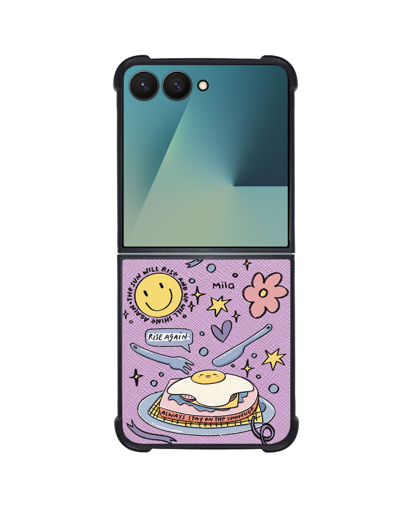 Android Flip / Fold Leather Grip - Rise