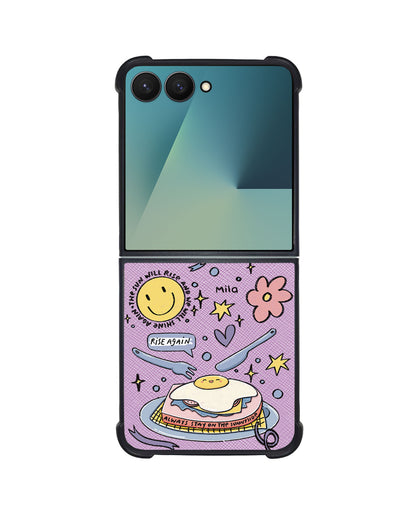 Android Flip / Fold Leather Grip - Rise