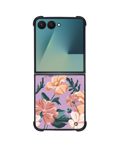 Android Flip / Fold Leather Grip - Botanical Garden 1.0