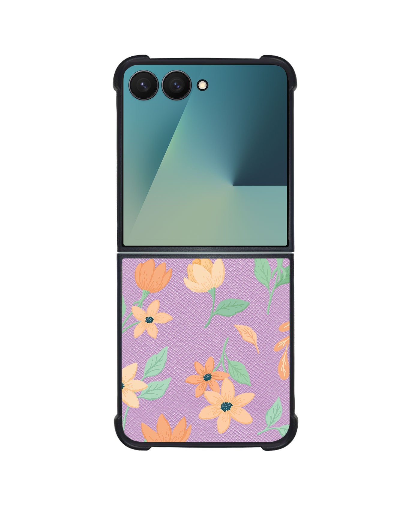 Android Flip / Fold Leather Grip - Birth Flower