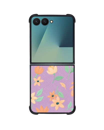 Android Flip / Fold Leather Grip - Birth Flower