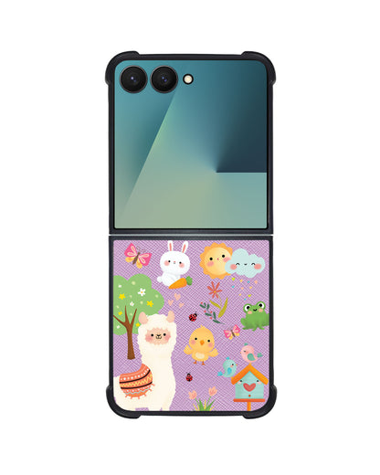 Android Flip / Fold Leather Grip - Spring