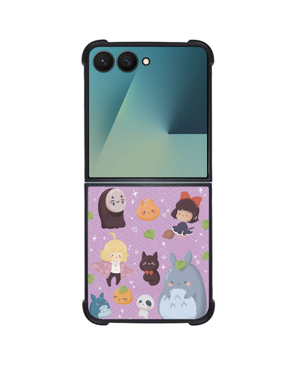 Android Flip / Fold Leather Grip - Ghibli