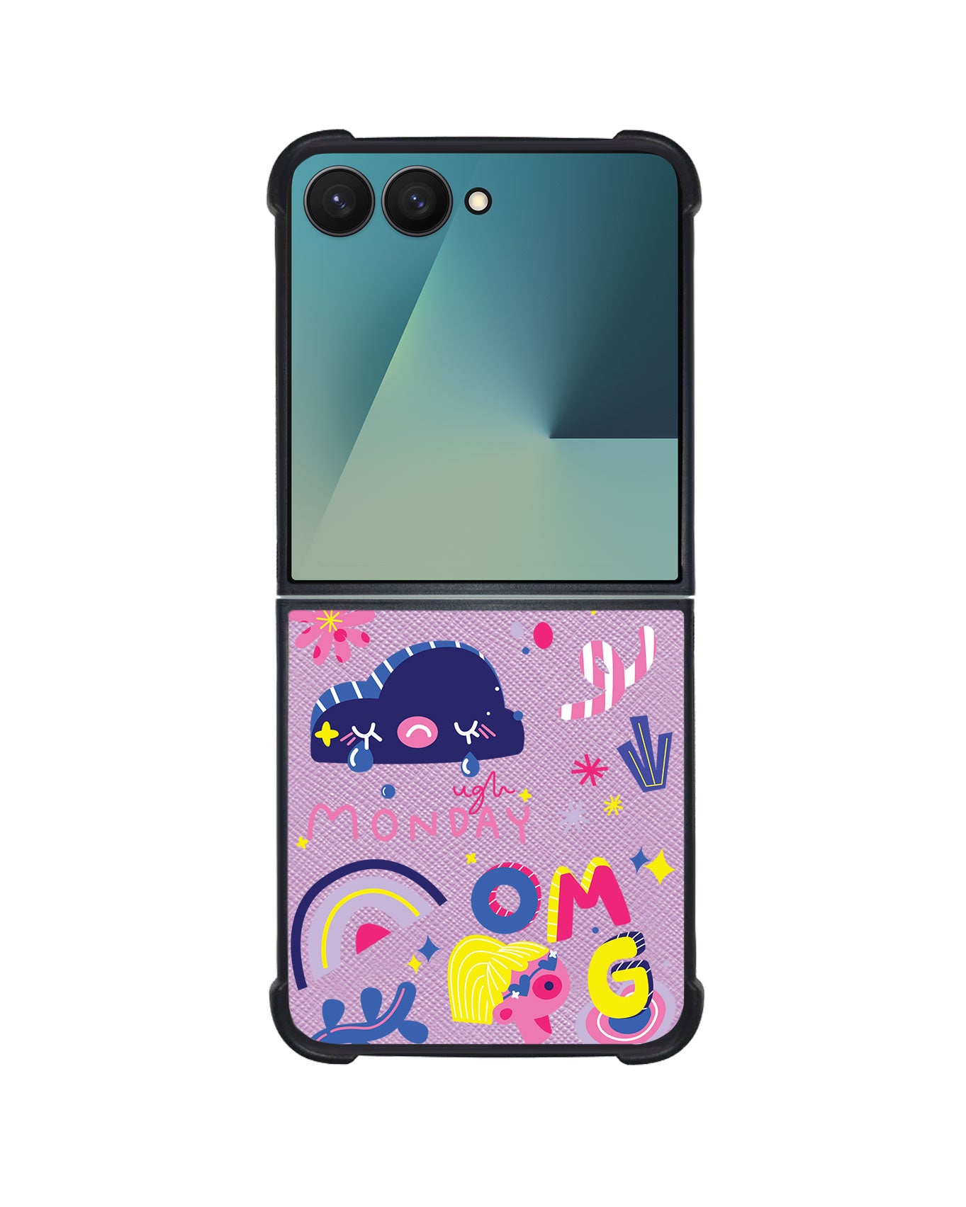 Android Flip / Fold Leather Grip - Monday my Day