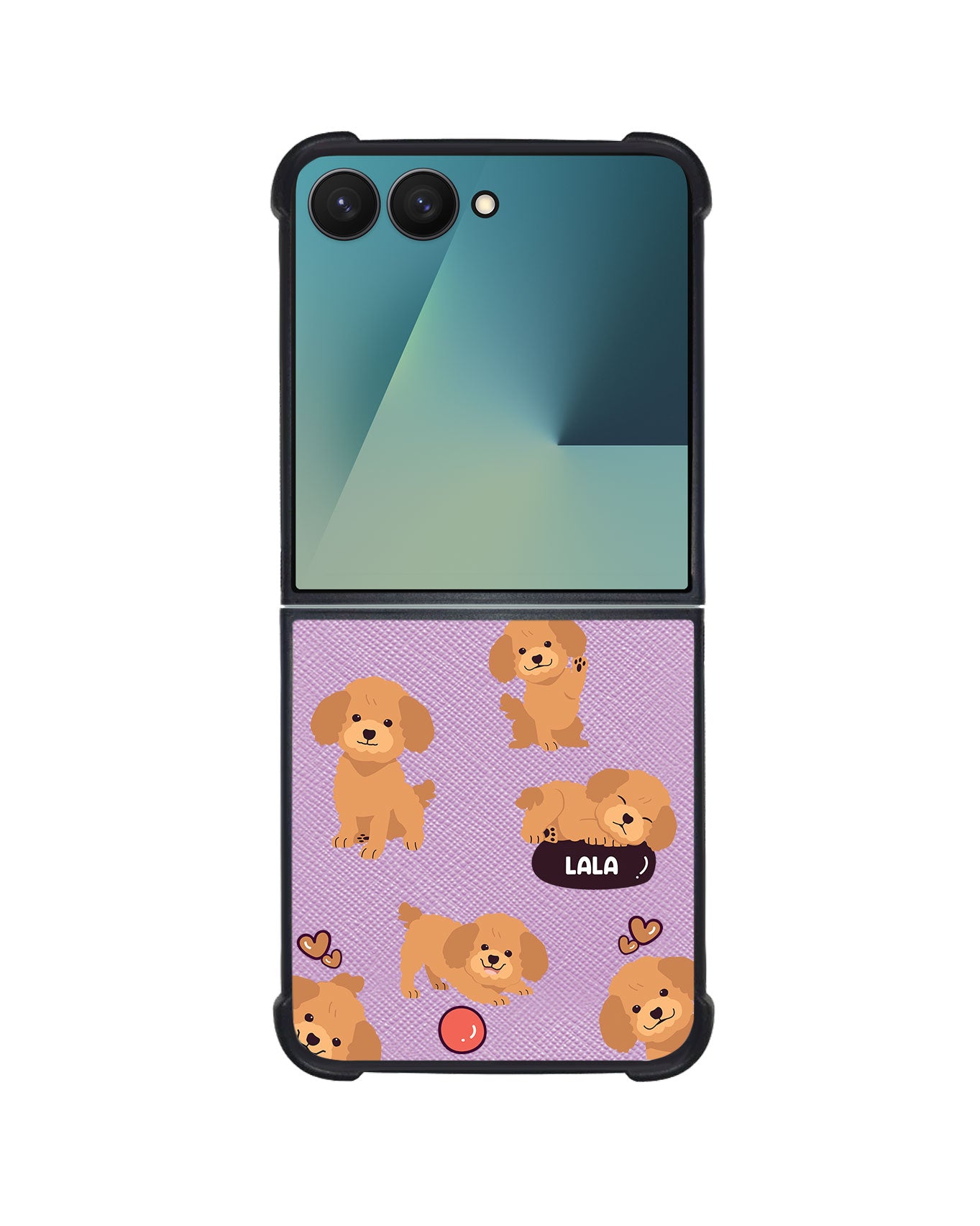 Android Flip / Fold Leather Grip - Poodle Squad
