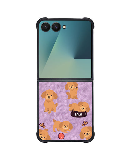 Android Flip / Fold Leather Grip - Poodle Squad