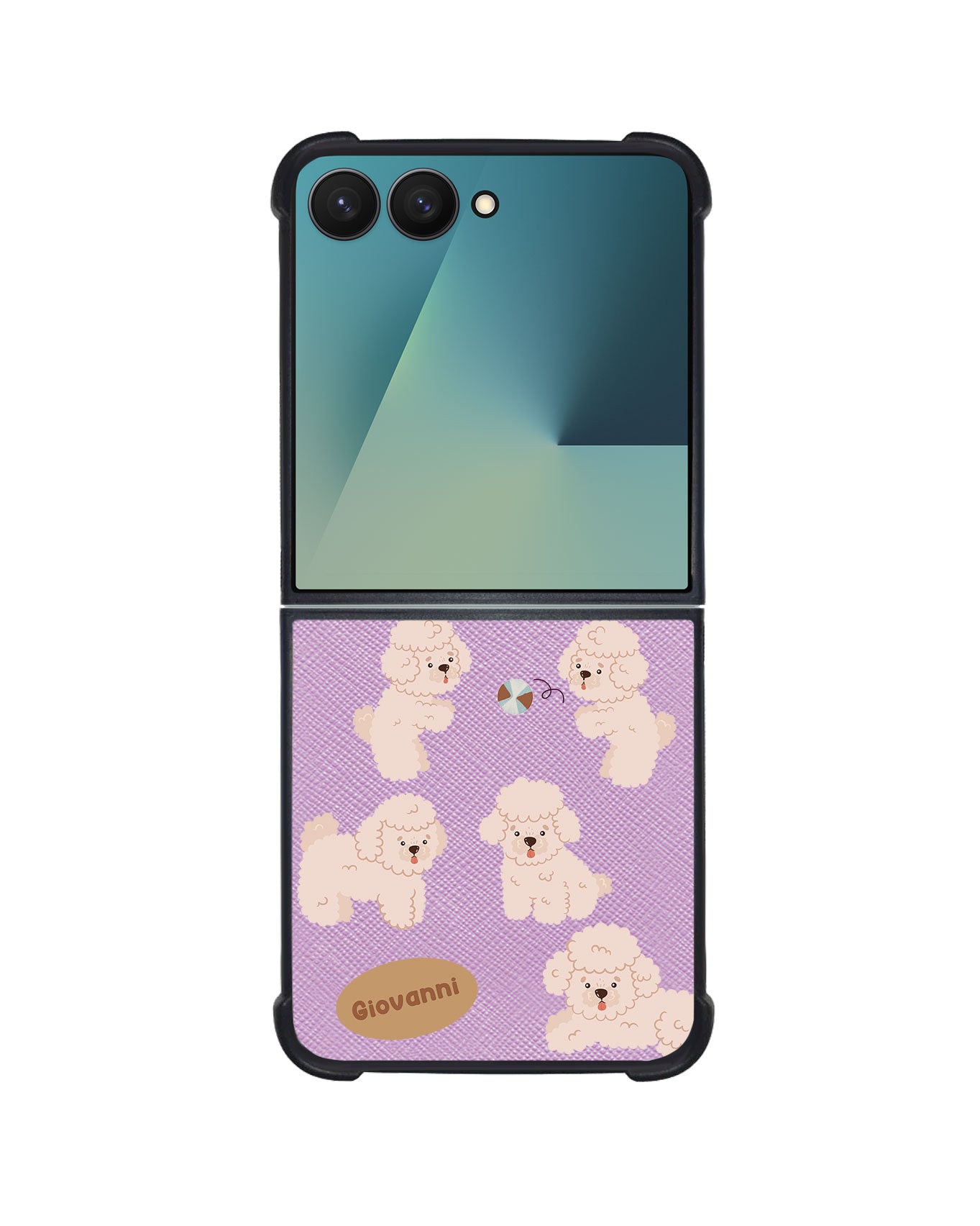 Android Flip / Fold Leather Grip - Poodle Squad 2.0