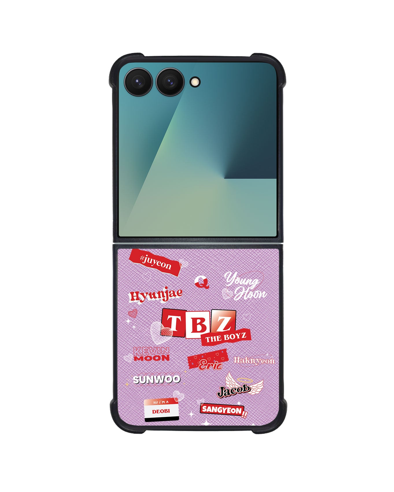 Android Flip / Fold Leather Grip - The Boyz Members