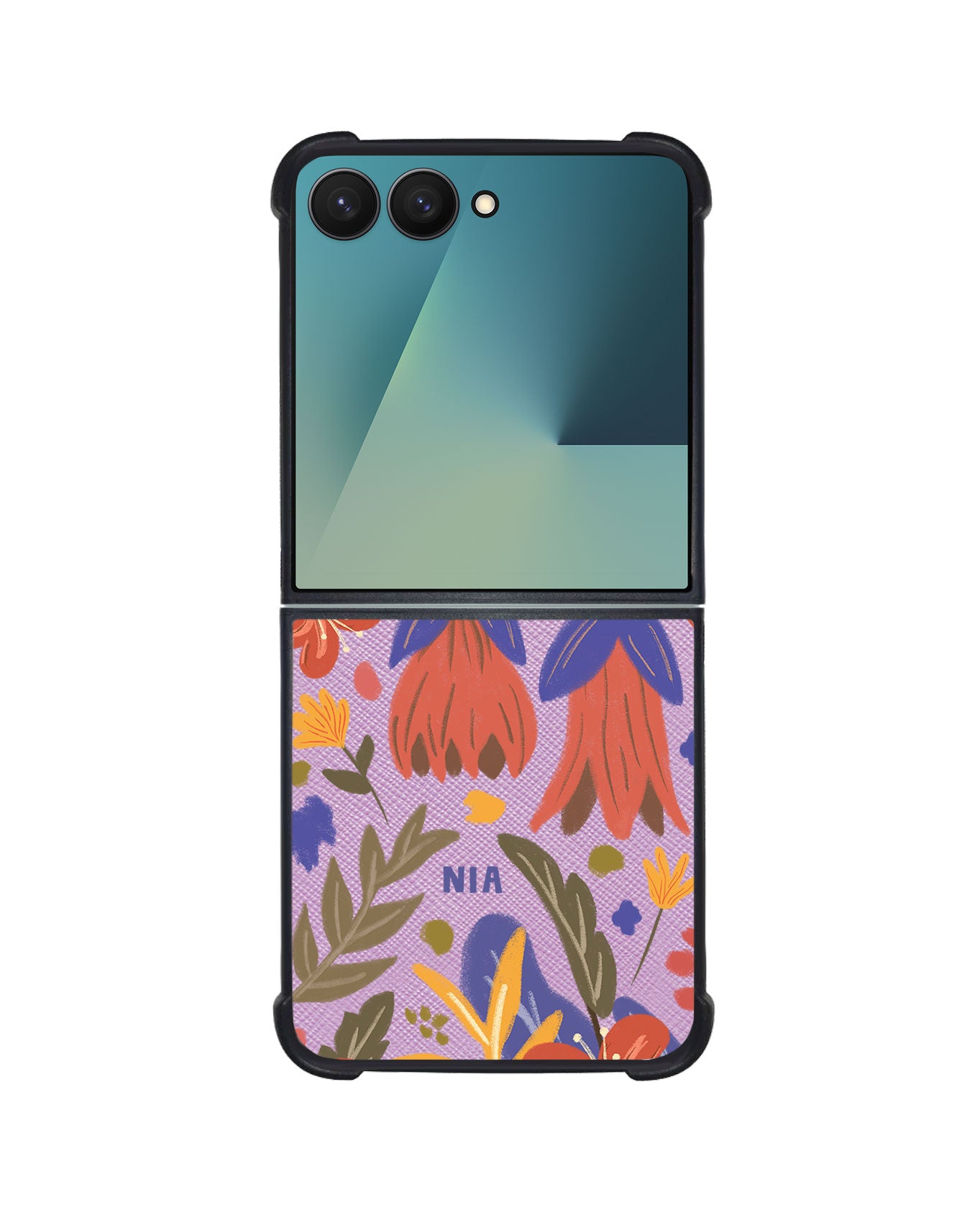 Android Flip / Fold Leather Grip - Nature Lovers