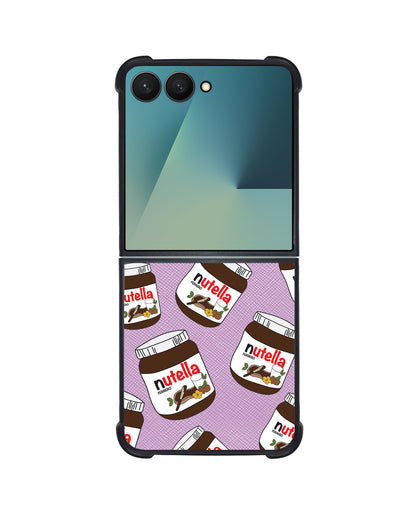 Android Flip / Fold Leather Grip - Nutella