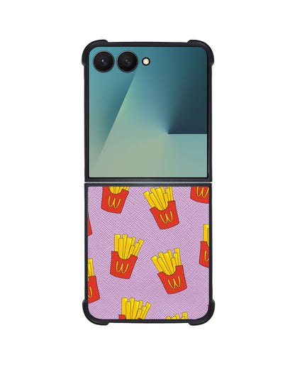 Android Flip / Fold Leather Grip - Fries 1.0