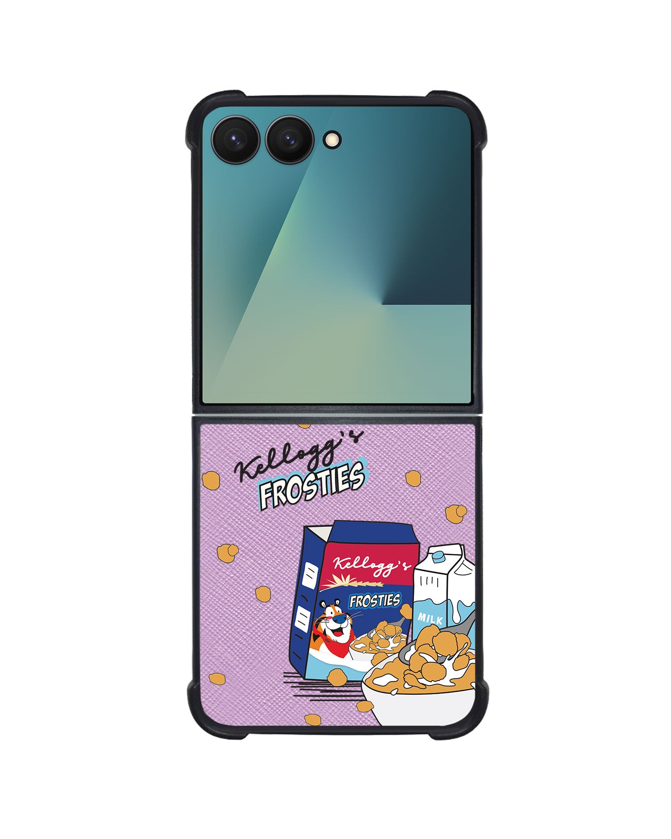 Android Flip / Fold Leather Grip - Cornflakess