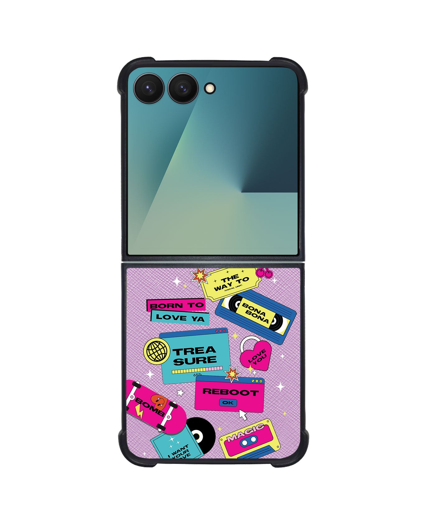 Android Flip / Fold Leather Grip - Treasure Reboot