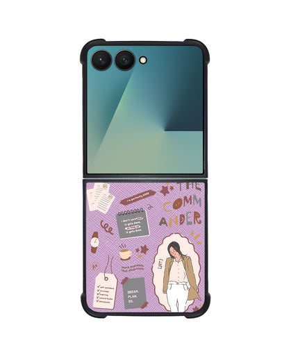 Android Flip / Fold Leather Grip - ENTJ