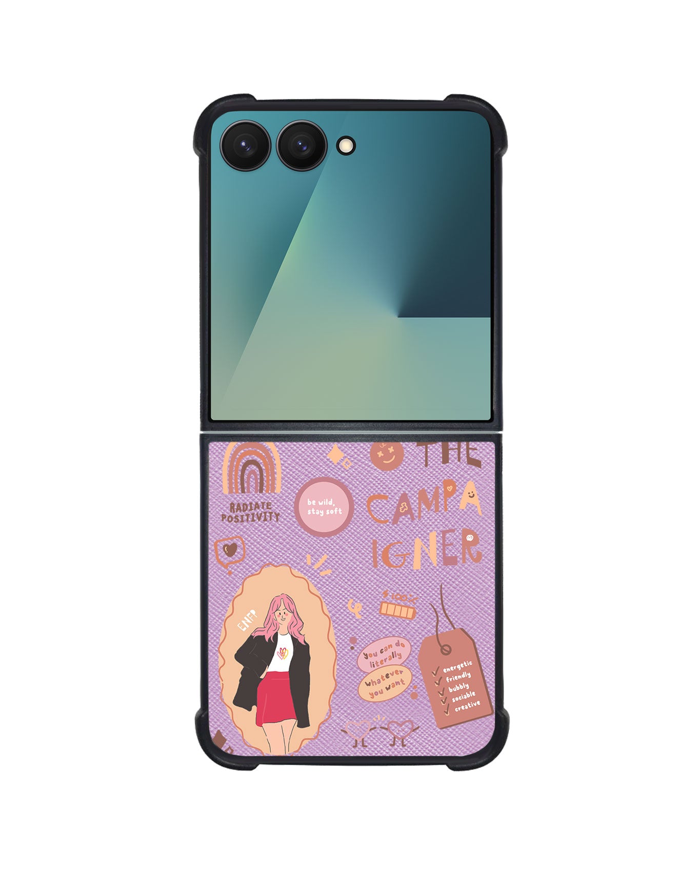 Android Flip / Fold Leather Grip - ENFP