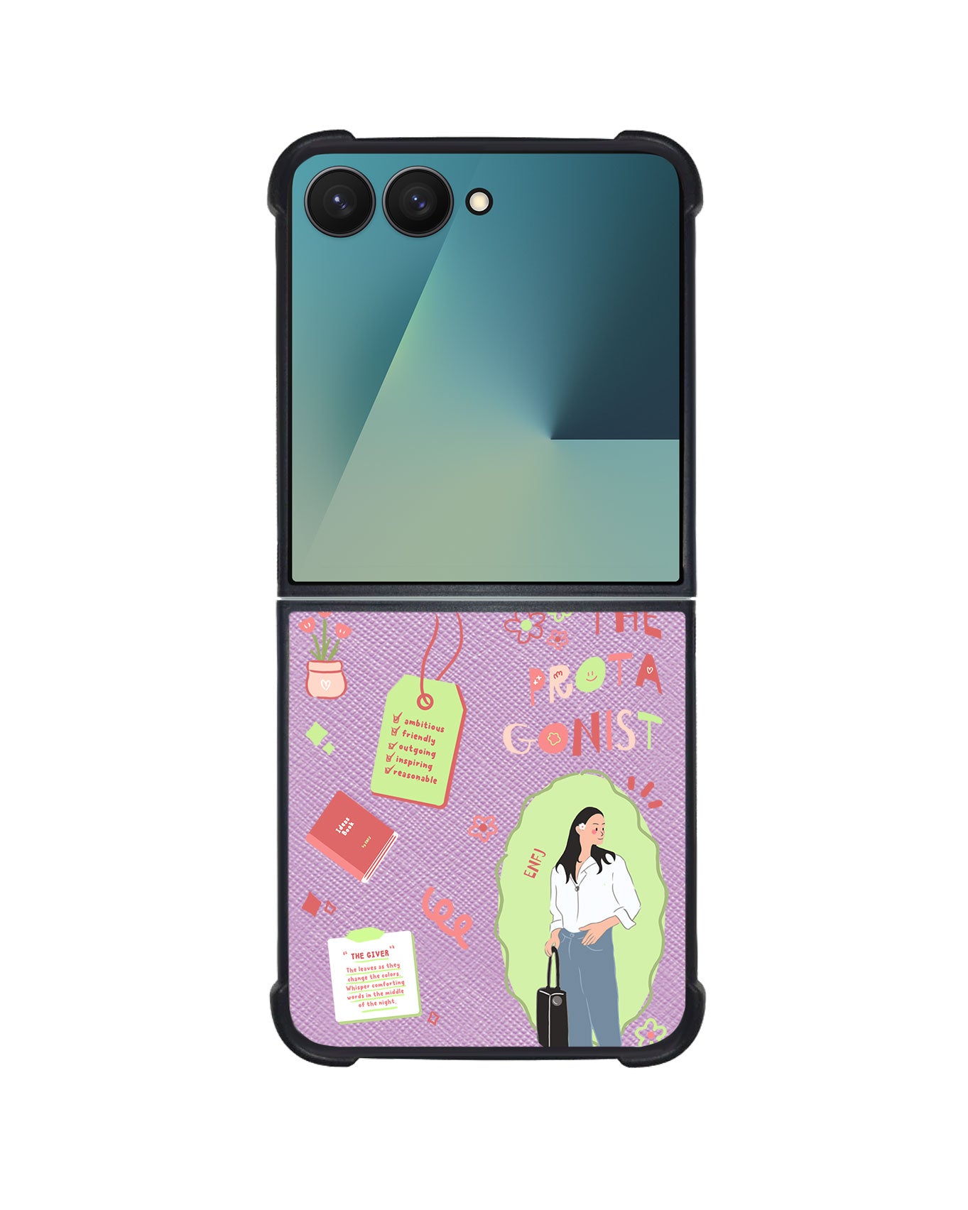 Android Flip / Fold Leather Grip - ENFJ