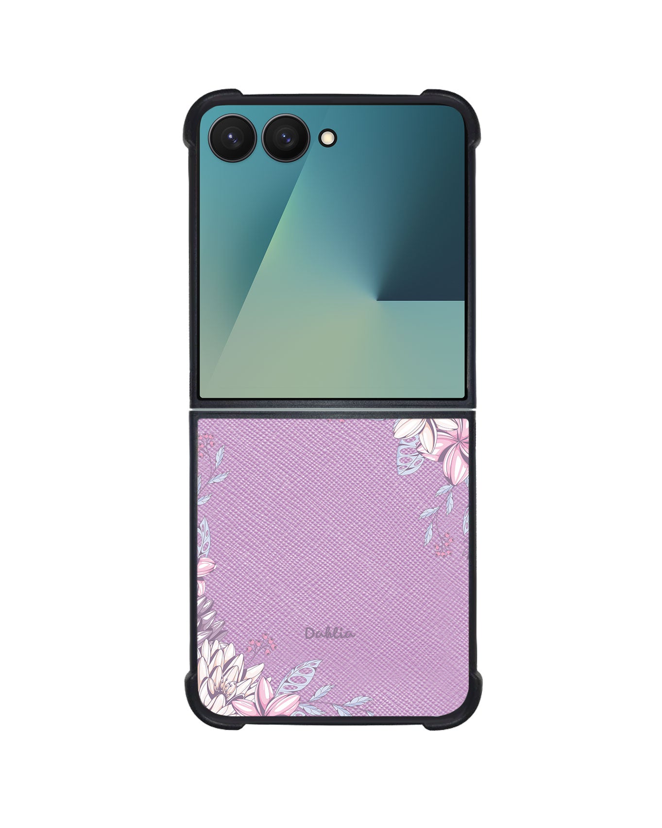 Android Flip / Fold Leather Grip - Dahlia