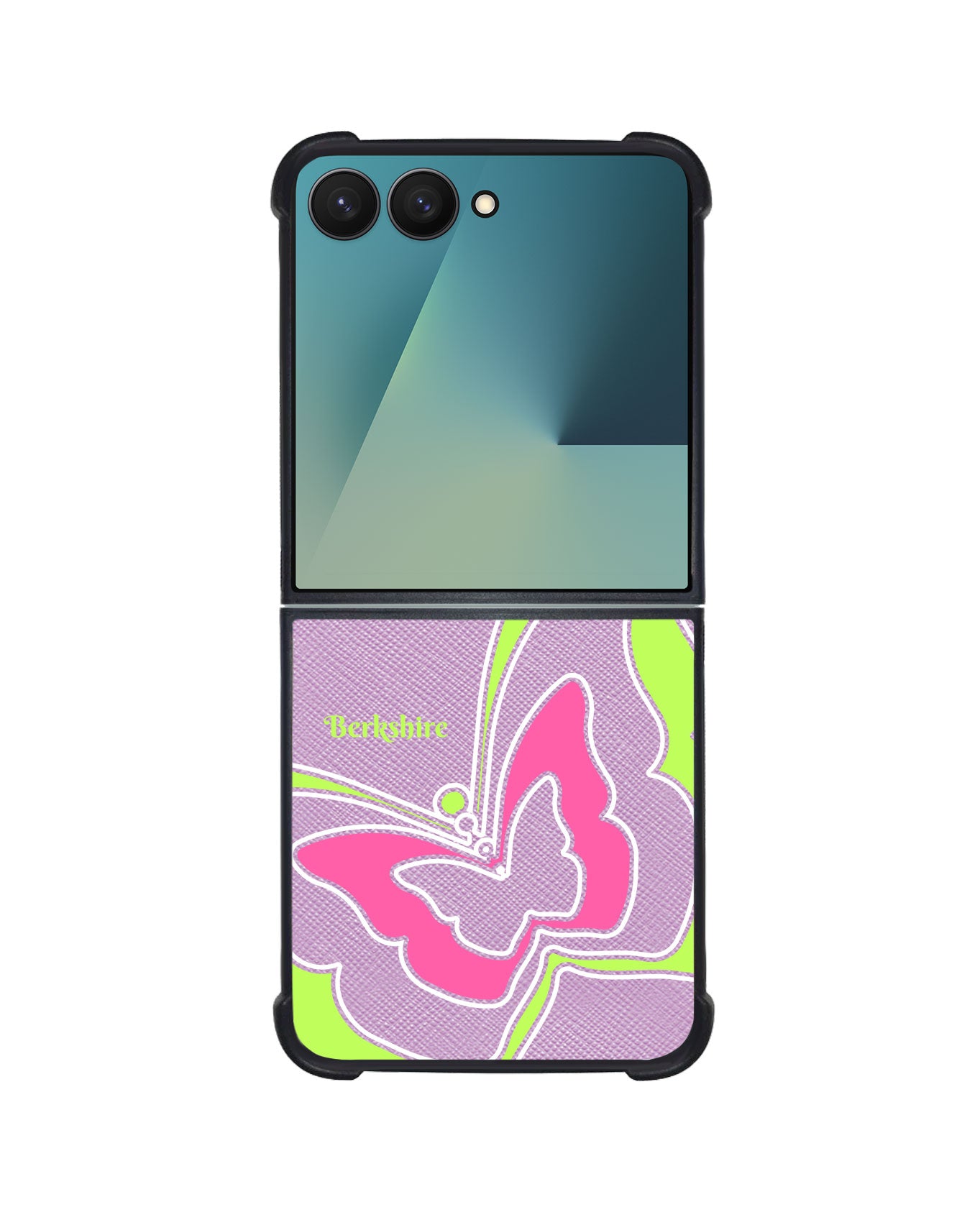 Android Flip / Fold Leather Grip - Butterfly Mirror 3.0