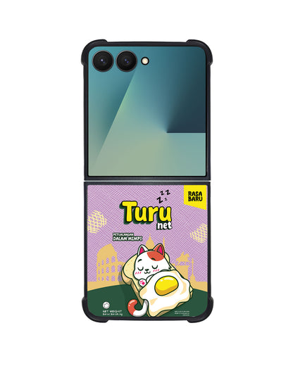 Android Flip / Fold Leather Grip - Turu