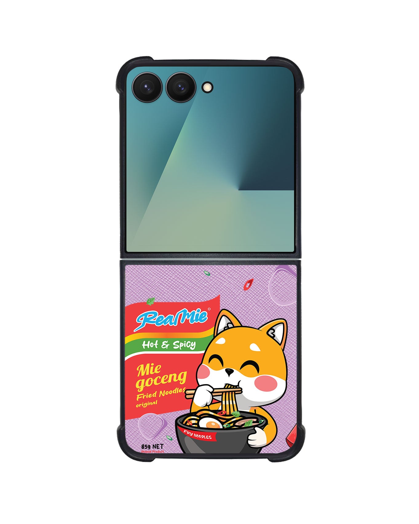 Android Flip / Fold Leather Grip - Realmie