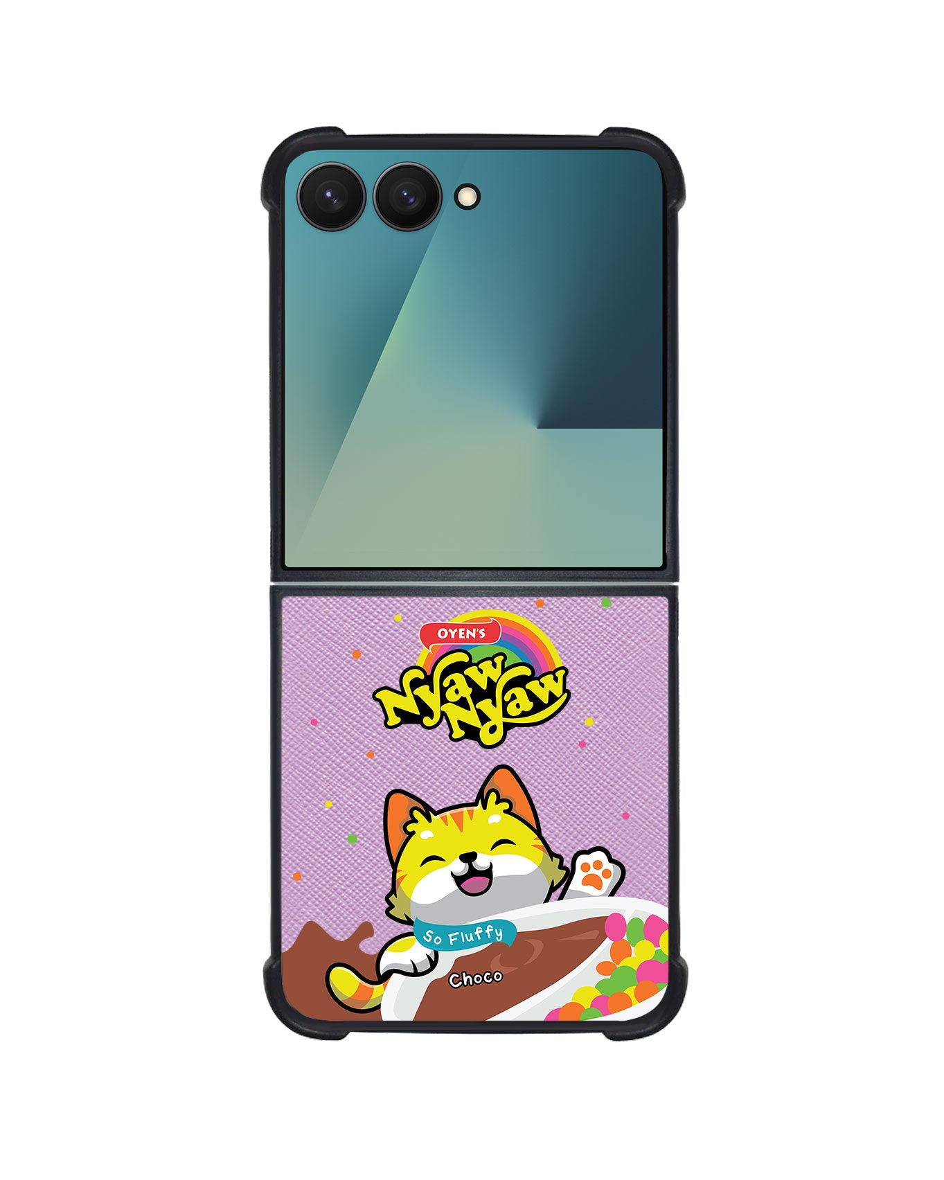 Android Flip / Fold Leather Grip - Nyaw Nyaw