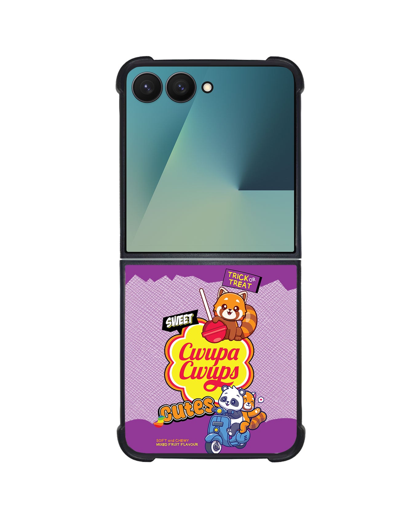 Android Flip / Fold Leather Grip - Cwupa Cwups