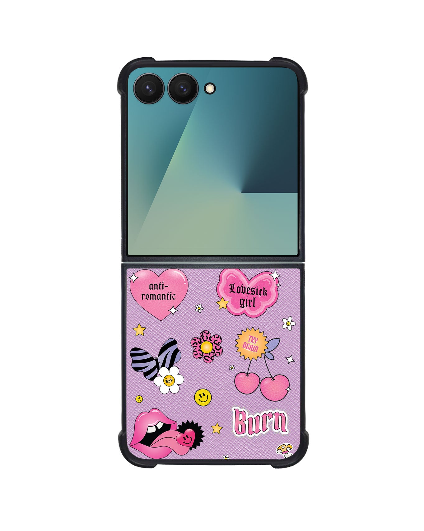 Android Flip / Fold Leather Grip - Lovesick