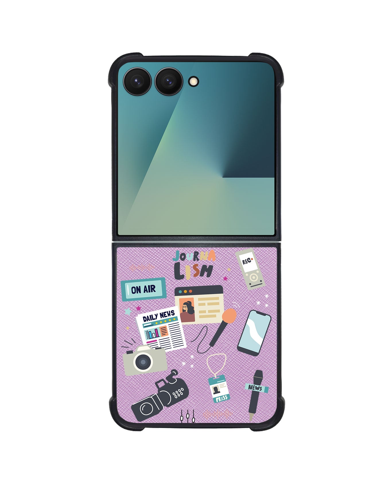 Android Flip / Fold Leather Grip - Journalism