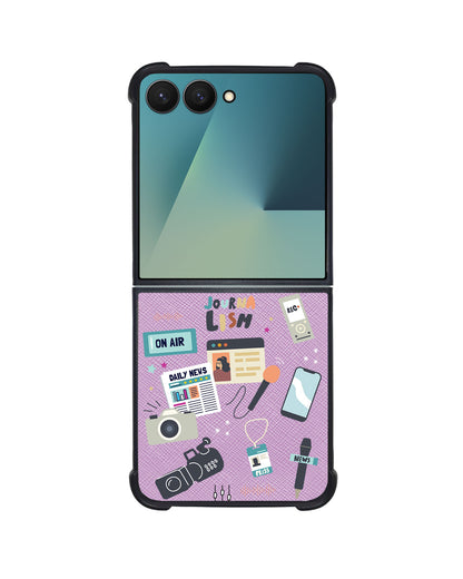 Android Flip / Fold Leather Grip - Journalism