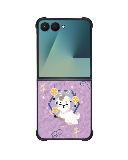 Android Flip / Fold Leather Grip - Goat (Chinese Zodiac / Shio)