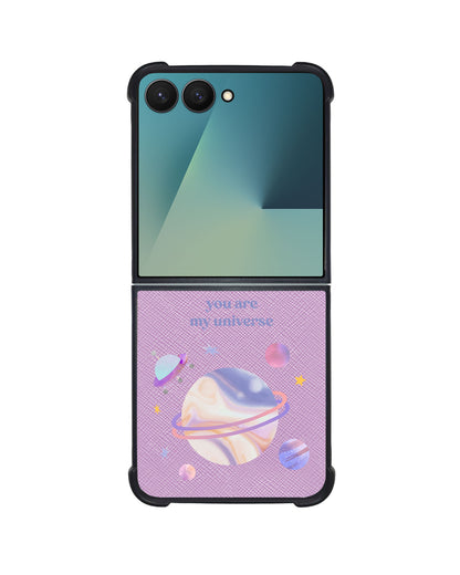 Android Flip / Fold Leather Grip - My Universe