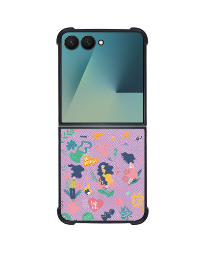 Android Flip / Fold Leather Grip - Self Love Sticker Pack 2.0