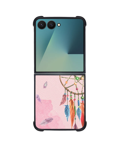 Android Flip / Fold Leather Grip - Dreamcatcher 4.0