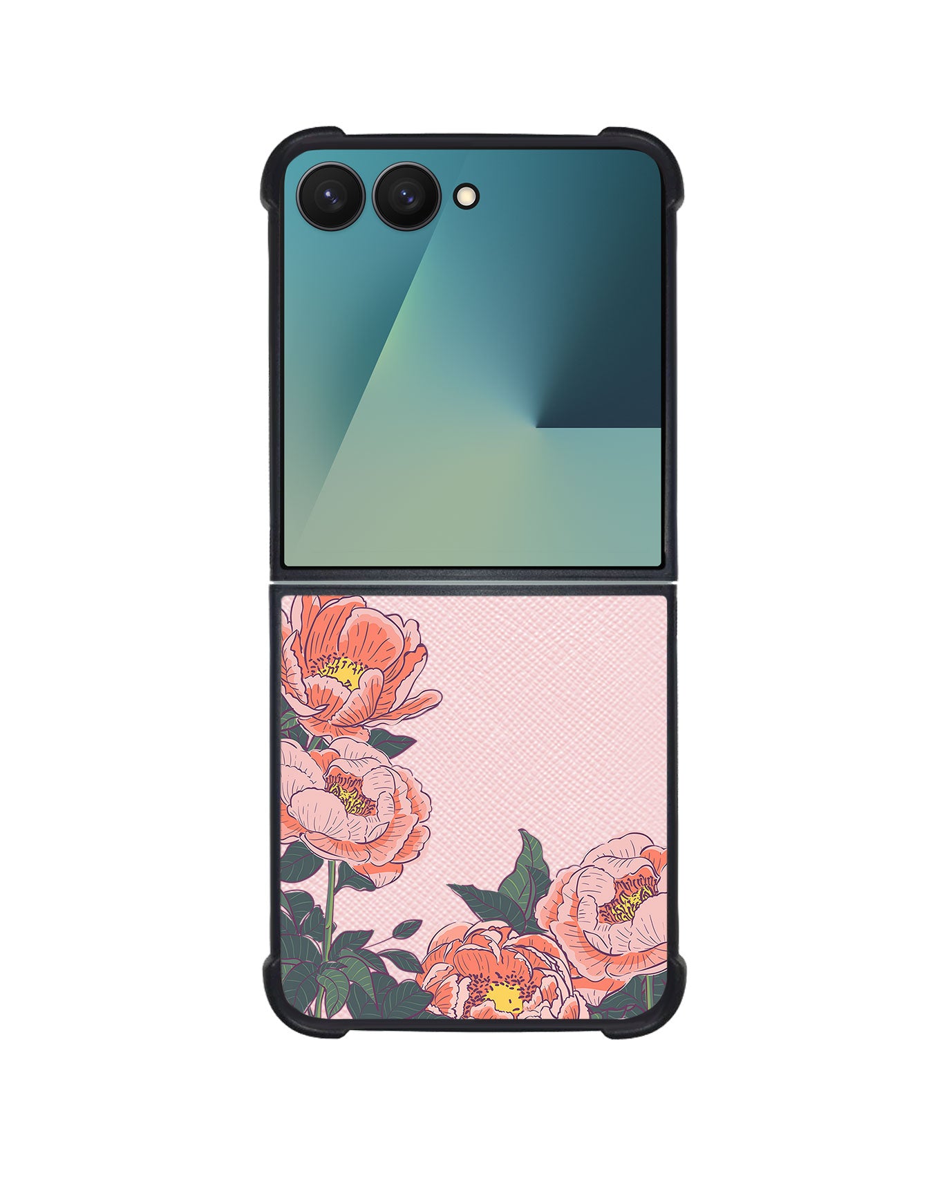 Android Flip / Fold Leather Grip - Carnation 2.0