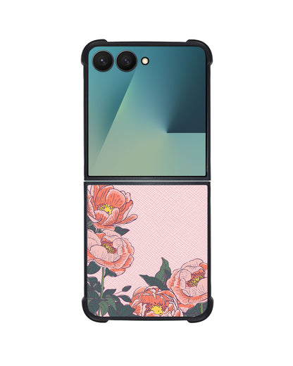 Android Flip / Fold Leather Grip - Carnation 2.0