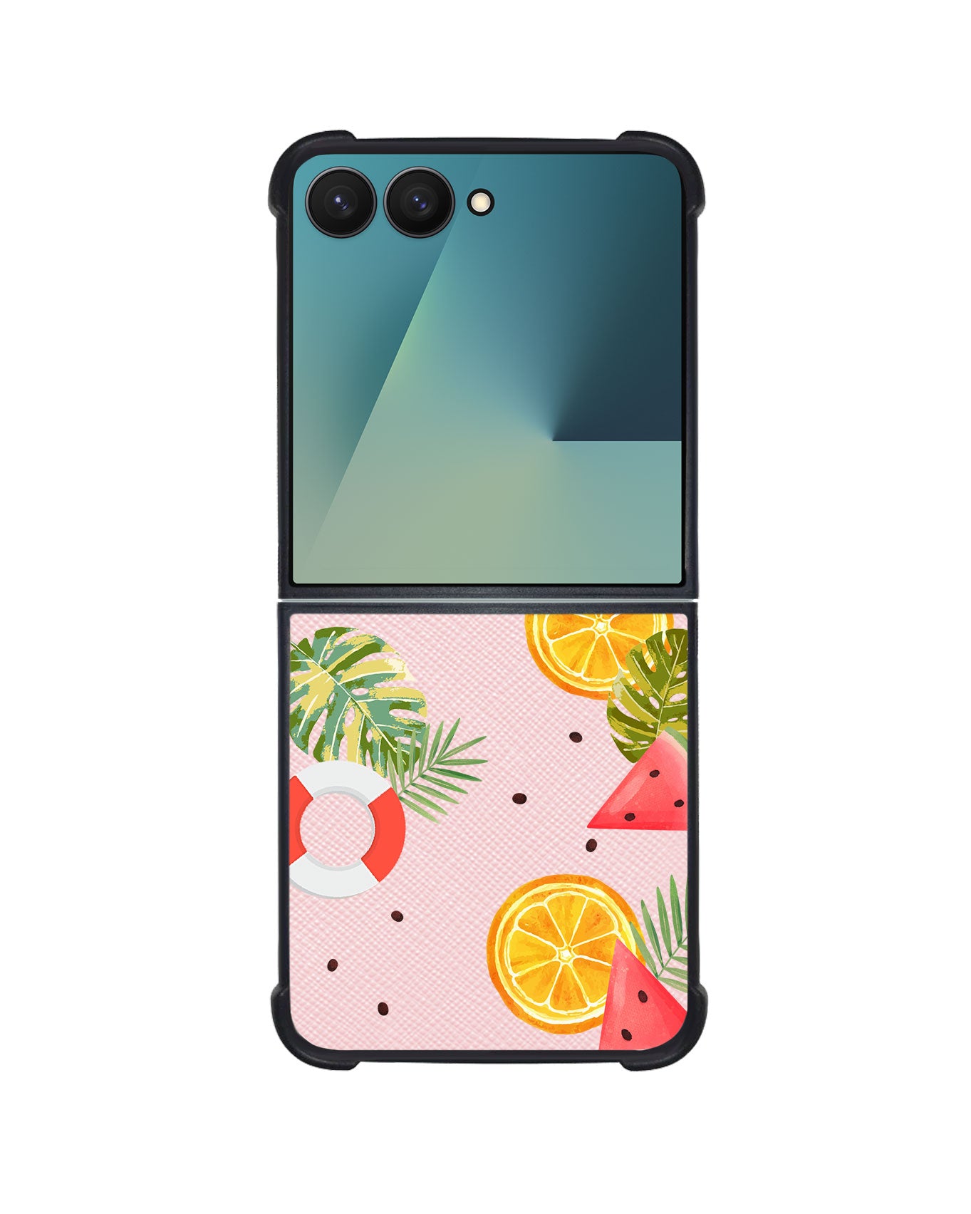 Android Flip / Fold Leather Grip - Caribbean Vibes